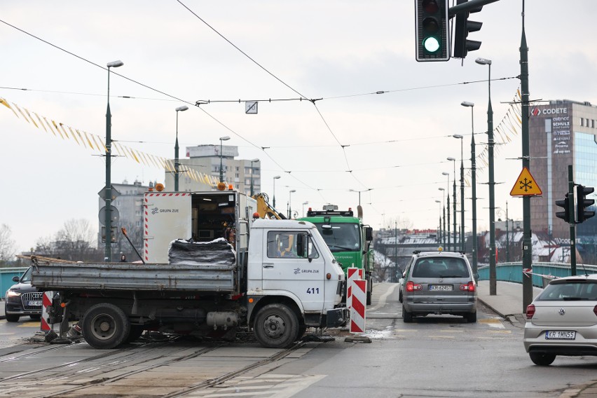 W weekend utrudnienia komunikacyjne na Starowiślnej. Wstrzymane tramwaje