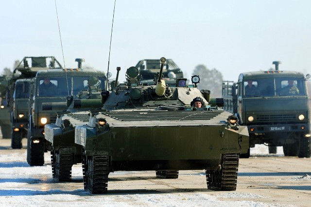 Jak twierdzi ukraiński sztab generalny, rosyjska armia przenosi swoje pododdziały na Białoruś