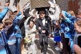 Natalia Kaliszek wyszła za mąż. Ślub toruńskiej olimpijki w katedrze św. Janów [zdjęcia]