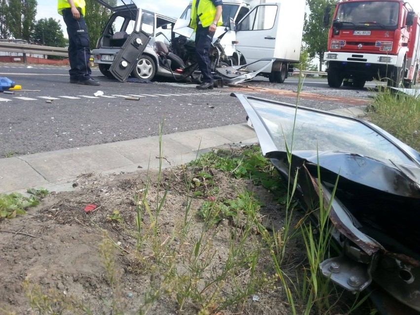 Do bardzo groźnego wypadku doszło na drodze krajowej nr 91 w...