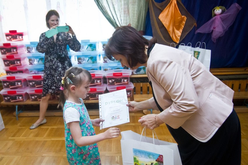W przedszkolu Jagódka rozdano wczoraj nagrody w...