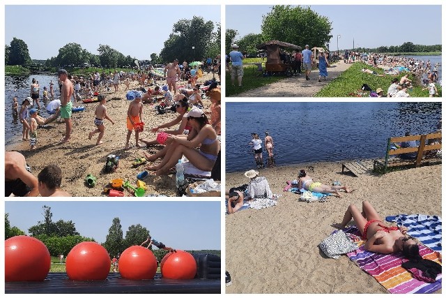 Plażowanie w Supraślu (19 czerwca 2022 r.)