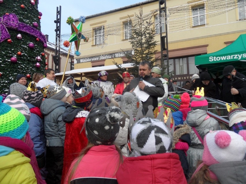 Jaworzno: orszak Trzech Króli na rynku. Nie było Świętej Rodziny... [ZDJĘCIA]