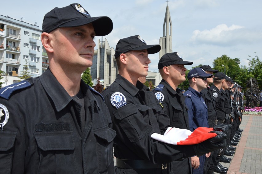 Oświęcim. Ćwiczą przed Świętem Policji [ZDJĘCIA]