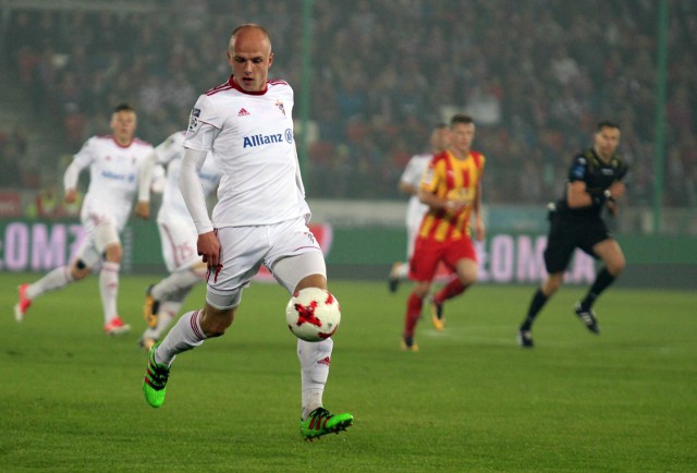 Rafał Kurzawa w barwach Górnika Zabrze.