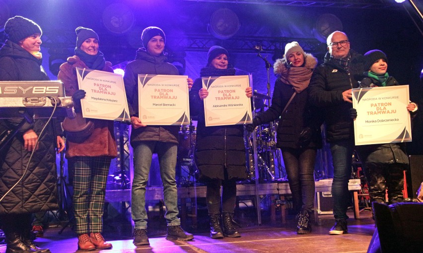 Nagrodzeni w konkursie na patronów tramwajów