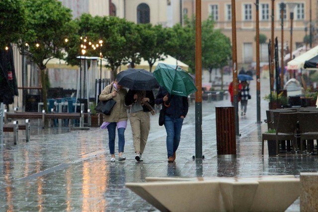 13 października należy spodziewać się silnych wiatrów i intensywnych opadów w Lubuskiem