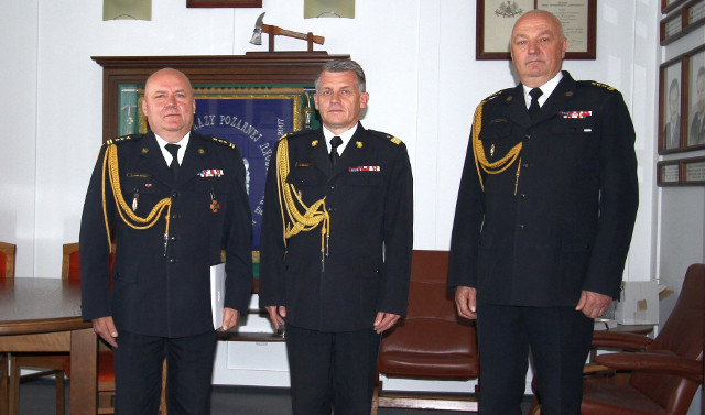 St. bryg. Andrzej Jabłoński został p.o. zastępcy podlaskiego komendanta wojewódzkiego straży pożarnej (zdjęcia)