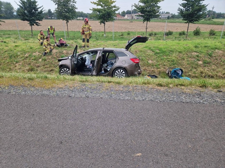 Wypadek na drodze ekspresowej S3 na Dolnym Śląsku 19.08.2022