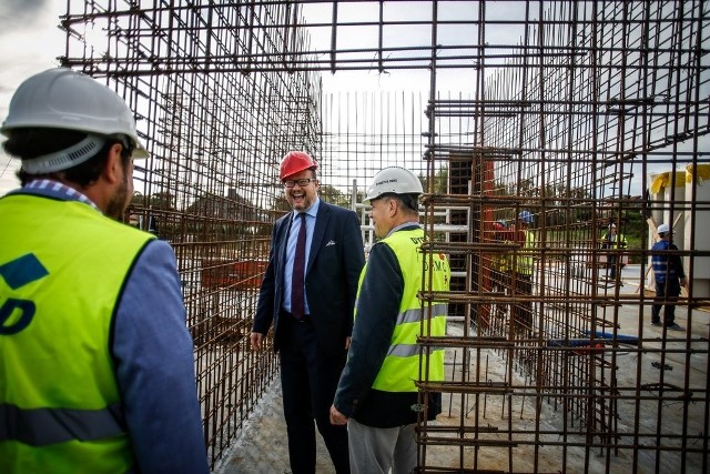 Spacer po budowie przedszkola przy ul. Płk Dąbka w Gdańsku