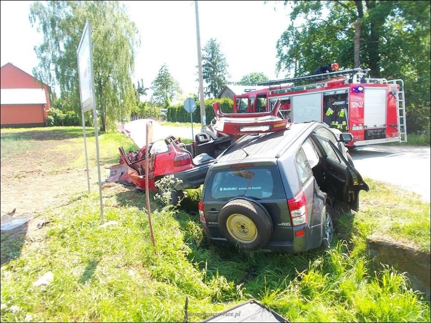 Tragiczny wypadek w Szczytnikach koło Proszowic