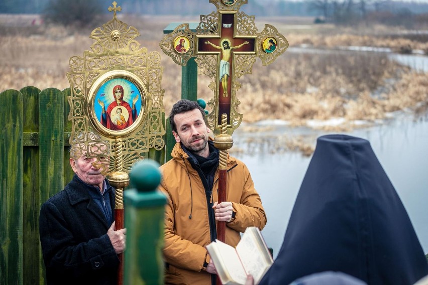 Święto Jordanu w Odrynkach. Prawosławni obchodzą Święto Objawienia Pańskiego, czyli Chrzest Pański [ZDJĘCIA]