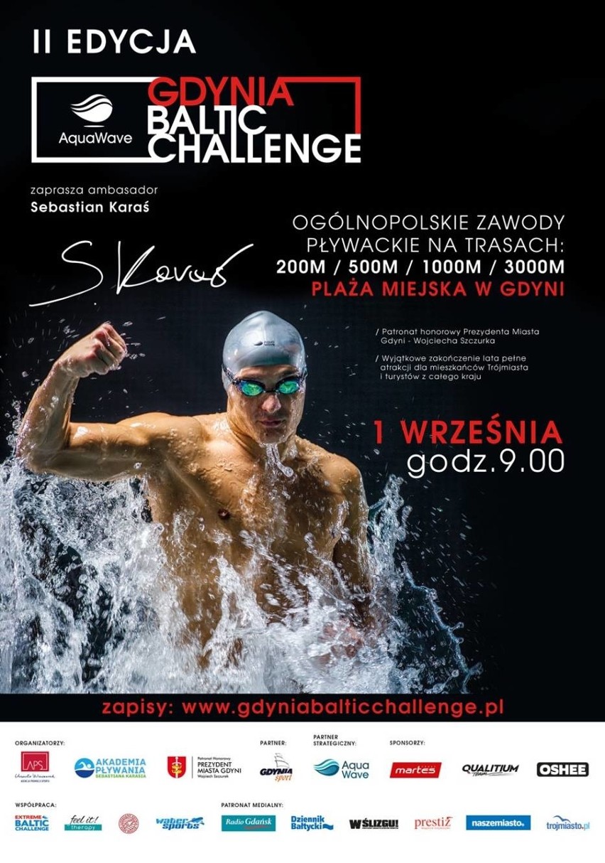 Gdynia Baltic Challenge 2019 by Aquawave 1.09. Szykują się spore pływackie emocje!