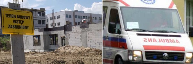 Do wypadku doszło przy budowie nowych budynków dydaktycznych Politechniki Koszalińskiej.