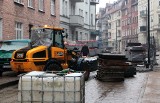 Trwa remont ulicy Kościuszki w Grudziądzu. Główne prace toczą się na odcinku Pułaskiego - Wąska. Zdjęcia 