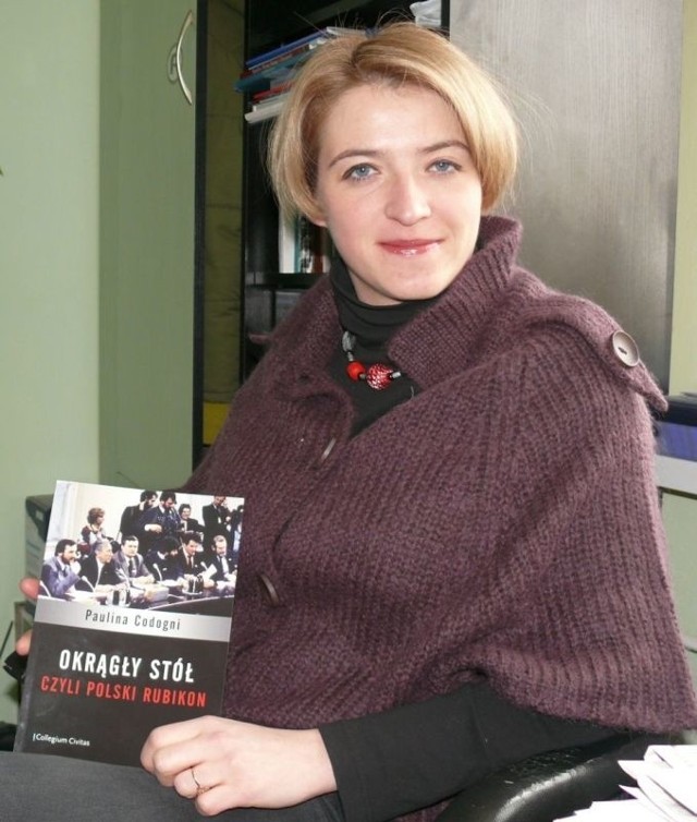 Paulina Codogni - autorka kolejnej naukowej książki, tym razem o Okrągłym Stole i udziale Stalowej Woli w tym historycznym wydarzeniu.