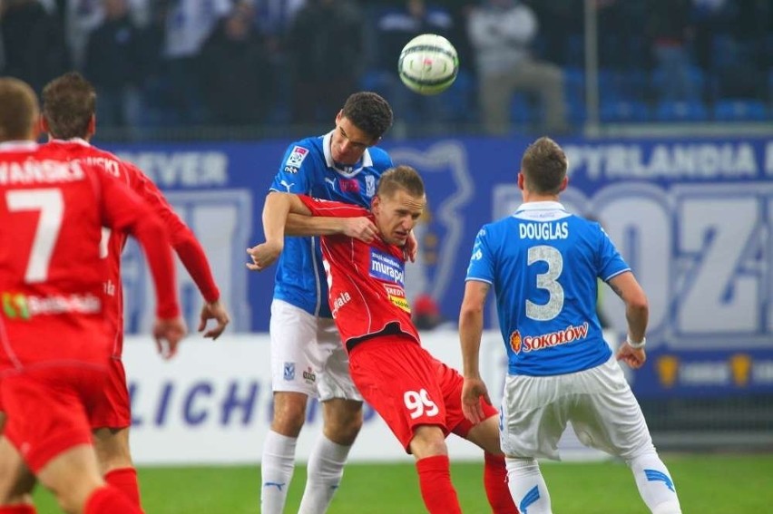 Lech Poznań - Podbeskidzie Bielsko-Biała. Wynik 2:1