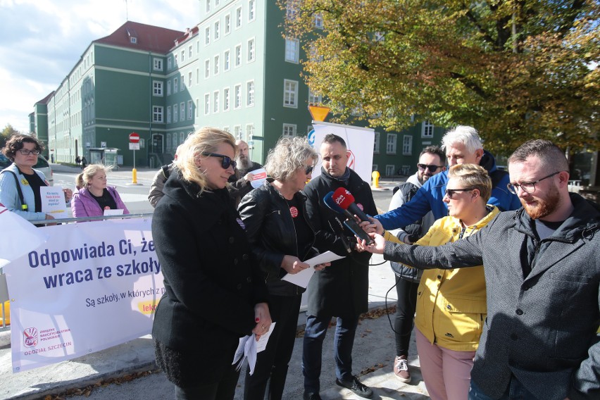 Oddział Związku Nauczycielstwa Polskiego w Szczecinie zapowiada akcję informacyjną na temat zawodu nauczyciela