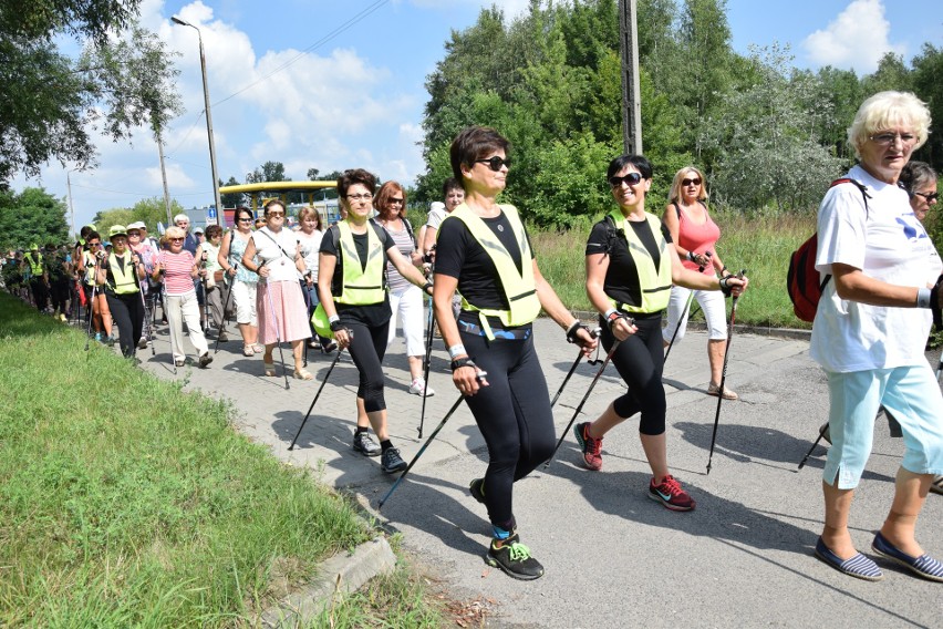 Marsz nordic walking w Zawierciu