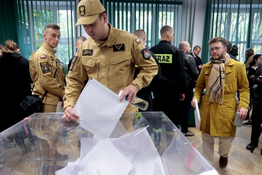 Głosowanie w Warszawie