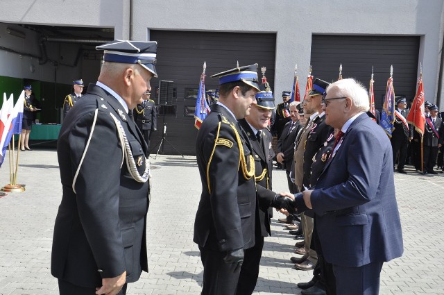 W trakcie uroczystości w Lipsku zasłużeni druhowie odebrali medale i odznaczenia oraz awanse na wyższe stopnie służbowe.