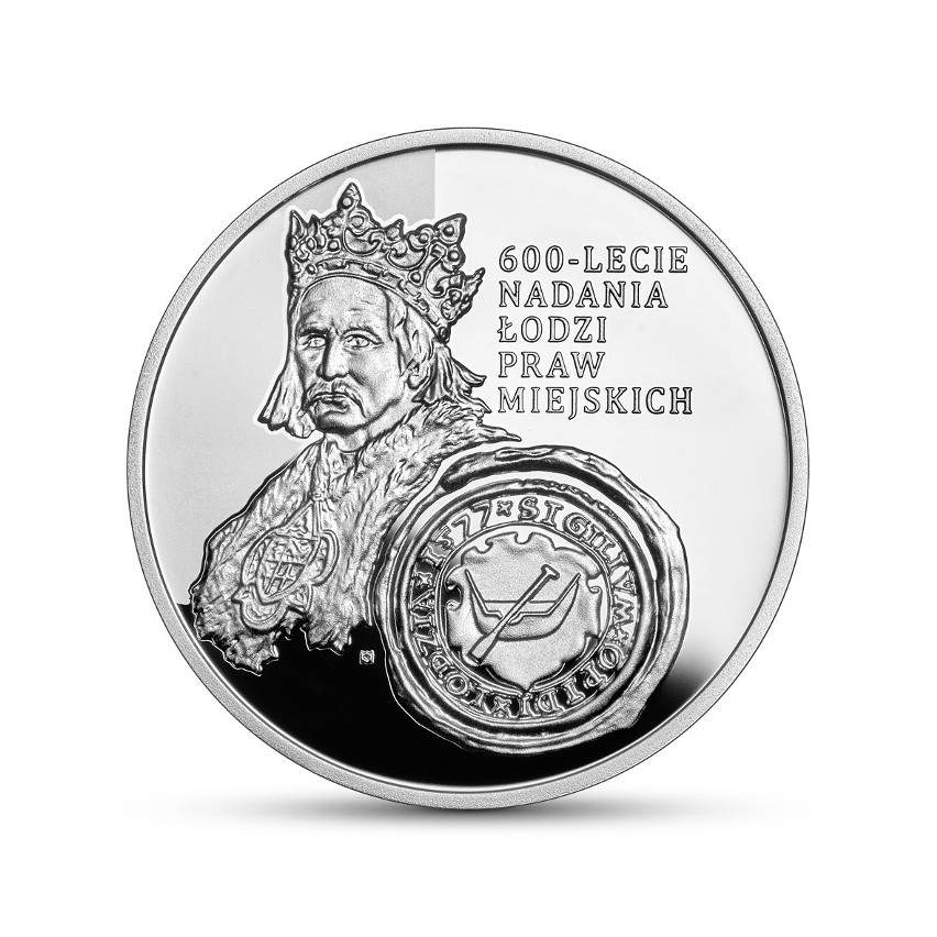 Moneta z okazji 600-lecia nadania Łodzi praw miejskich. NBP wydaje monetę kolekcjonerską na urodziny Łodzi