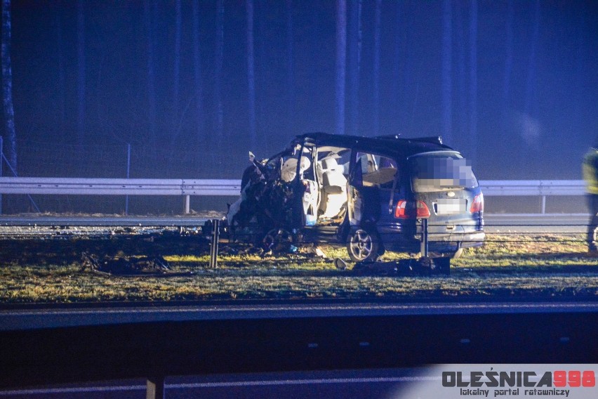 Tragedia na S8. Wjechał pod prąd, dwie osoby nie żyją [ZDJĘCIA]