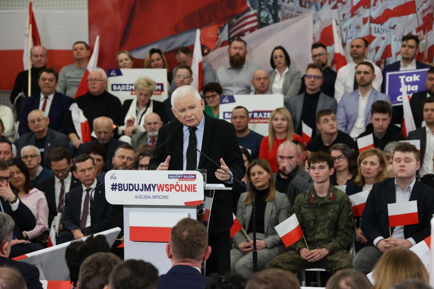 Jarosław Kaczyński w Opocznie