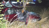 Wypadek w Sielcu: 19-latek zginął, bo chciał uniknąć zderzenia ze zwierzęciem