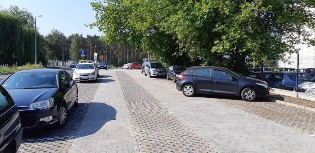 Przy ul. Włocławskiej powstały nowe miejsca do parkowania