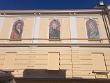 Trzy murale na ścianie budynku Centrum Kulturalnego w Przemyślu [ZDJĘCIA, WIDEO]