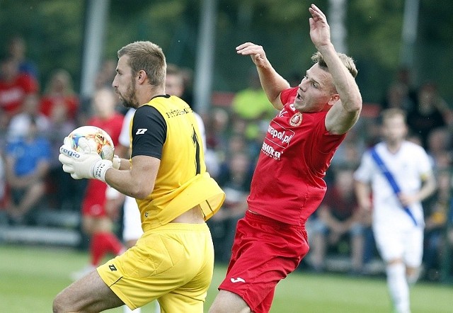 Gol Przemysława Kity nie pomógł widzewiakom