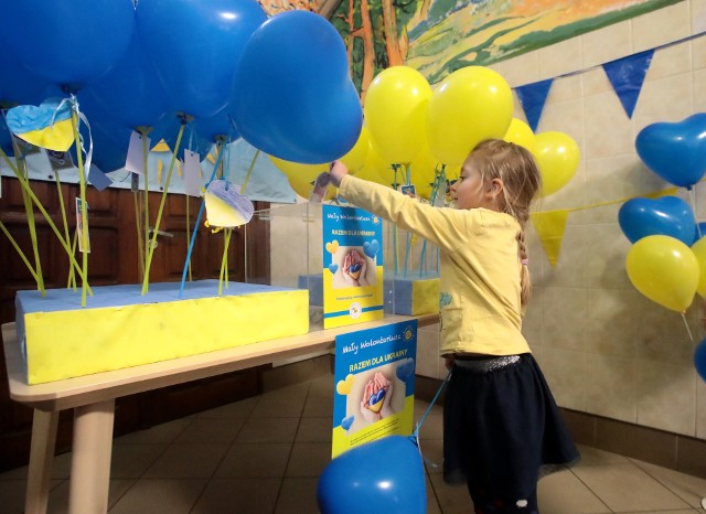 Przedszkolaki ze szczecińskiego Pentliczka dla dzieci w Ukrainy
