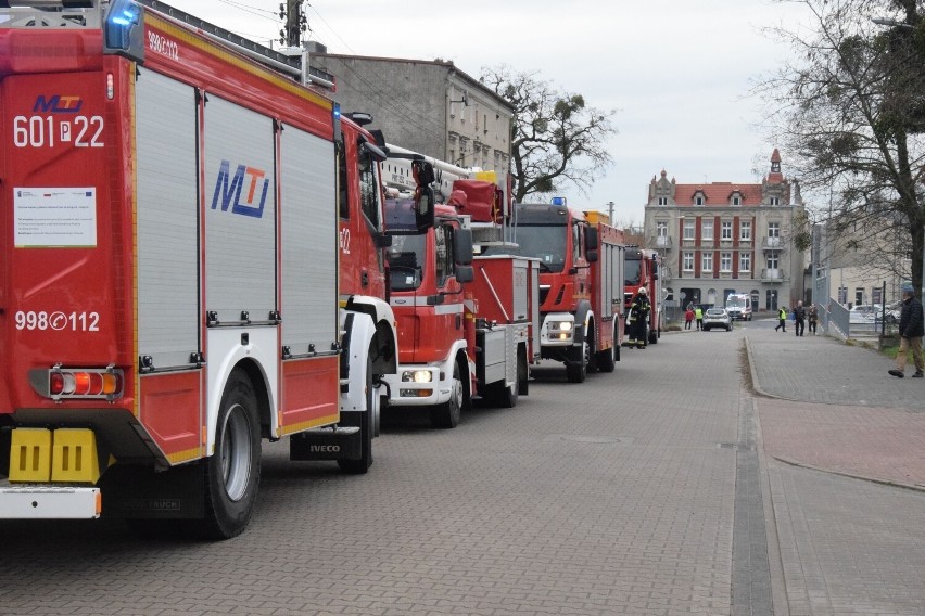 Akcja straży pożarnej w Śremie. Według pierwszych informacji...