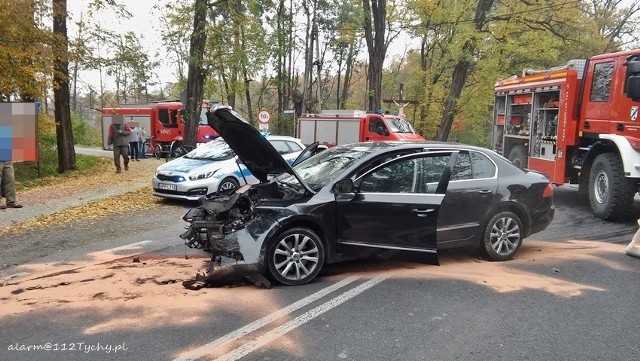 Starosta bieruńsko-lędziński miał wypadek samochodowy