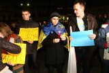Wiec poparcia dla Ukraińców w Łodzi [zdjęcia]