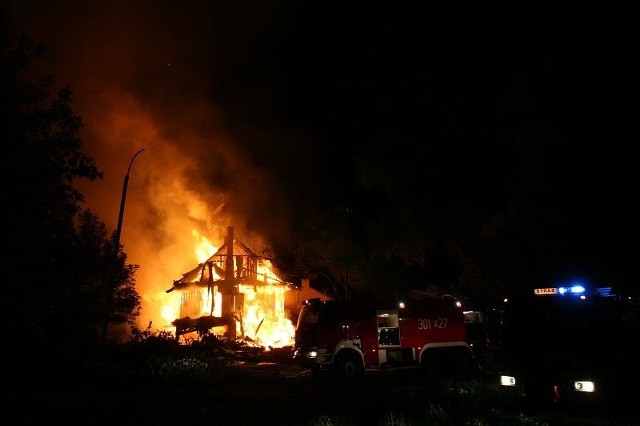 Ogień  strawił dom