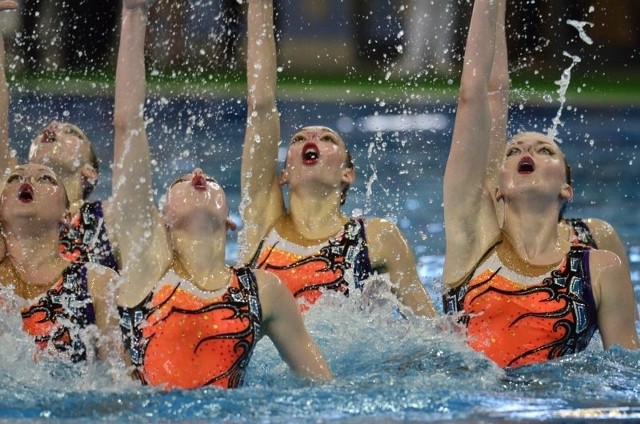 Mistrzostwa Europy juniorek w pływaniu synchronicznym w Poznaniu.