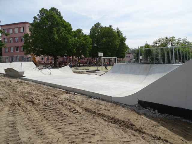 Byliście już obejrzeć jak wygląda skatepark w Chełmnie? Będziecie korzystać?