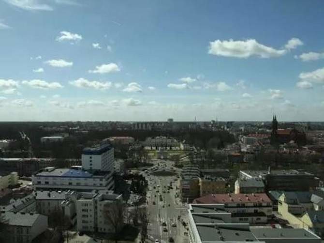 Time lapse pokazuje piękny Białystok