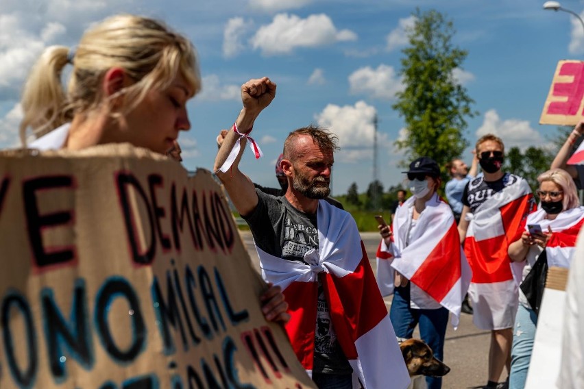 W sobotę Białorusini będą protestować na granicy. To jednak...