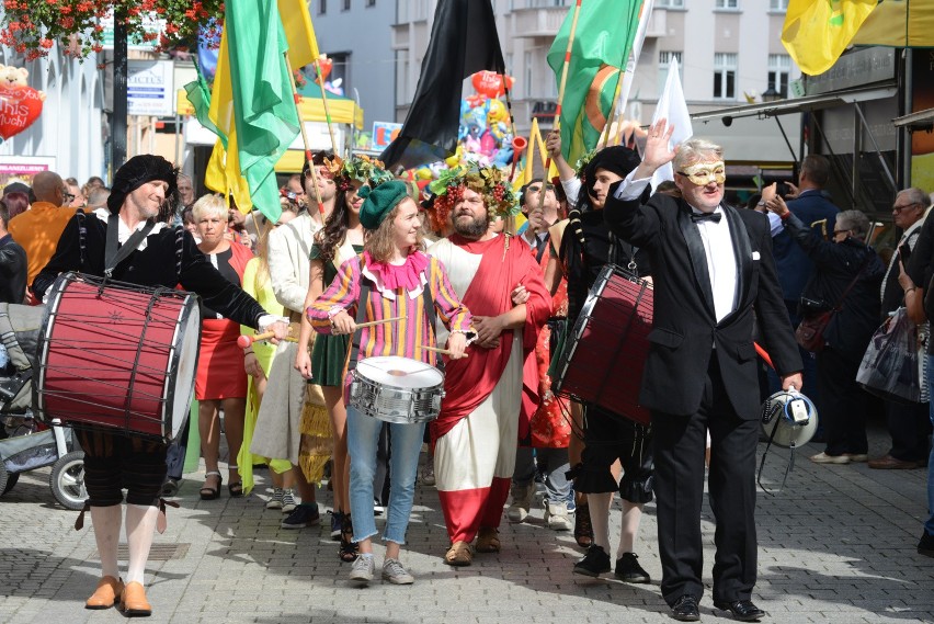 A tak było podczas rozpoczęcie Winobrania 2017 w Zielonej...