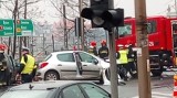 Wypadek na DK79 w Mysłowicach. Trzy osoby w szpitalu