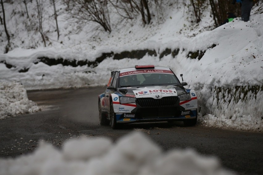 Sebastien Ogier i Julien Ingrassia (Toyota Yaris WRC)...