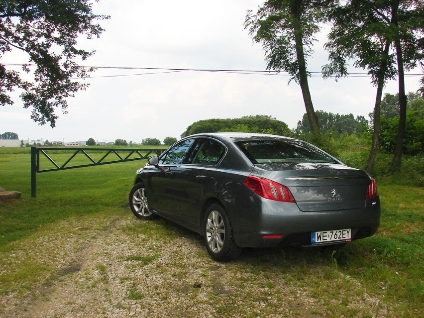 Peugeot 508 Fot: Przemysław Pepla