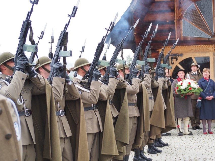 Podhale. W Cichem stanął pomnik poświęcony żołnierzom oddziału Wojciecha Duszy "Szaroty" 