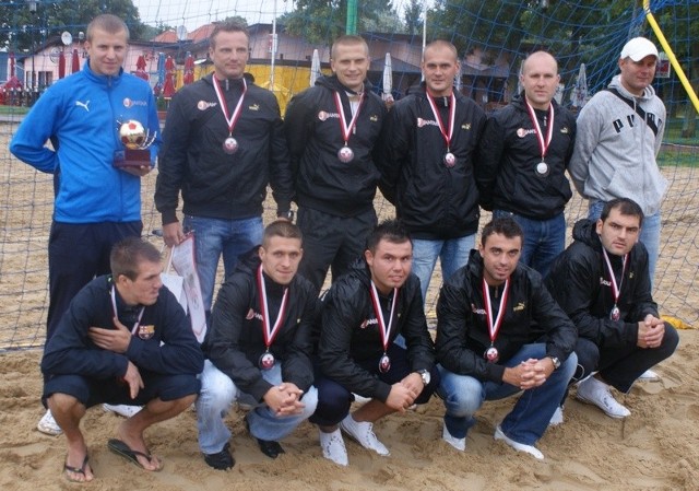 Team Baltica Słupsk z medalami. 