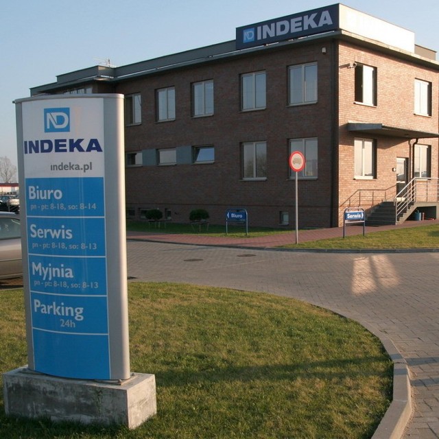 Siedziba firmy Indeka w Kobylnicy.