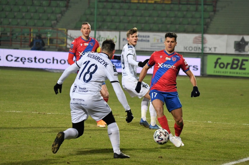 Raków Częstochowa - Pogoń Szczecin 0-1.