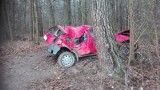 Niemyje. Tragiczny wypadek. Opel uderzył w drzewo. 22-latek nie żyje